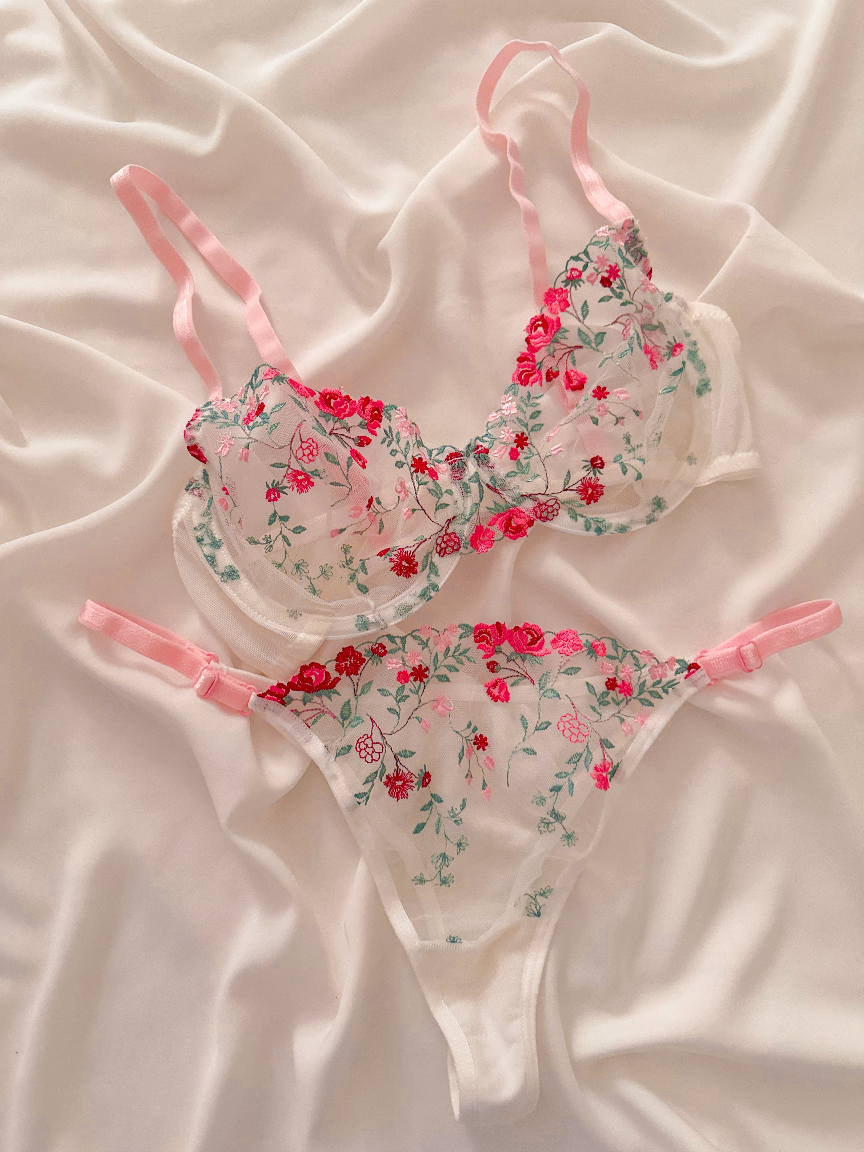 Elena Flower Balenli Balenli Bra Set