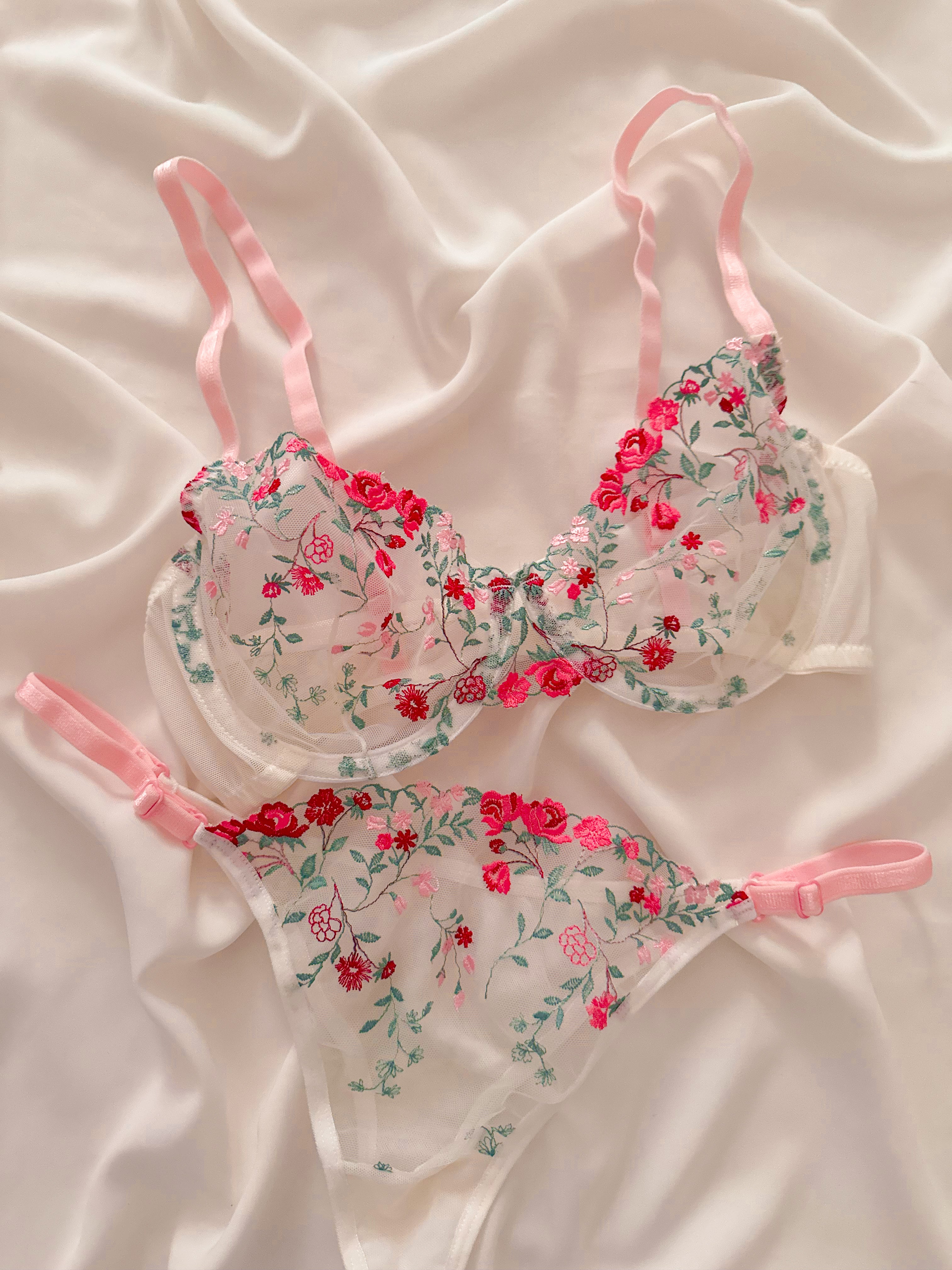 Elena Flower Balenli Balenli Bra Set