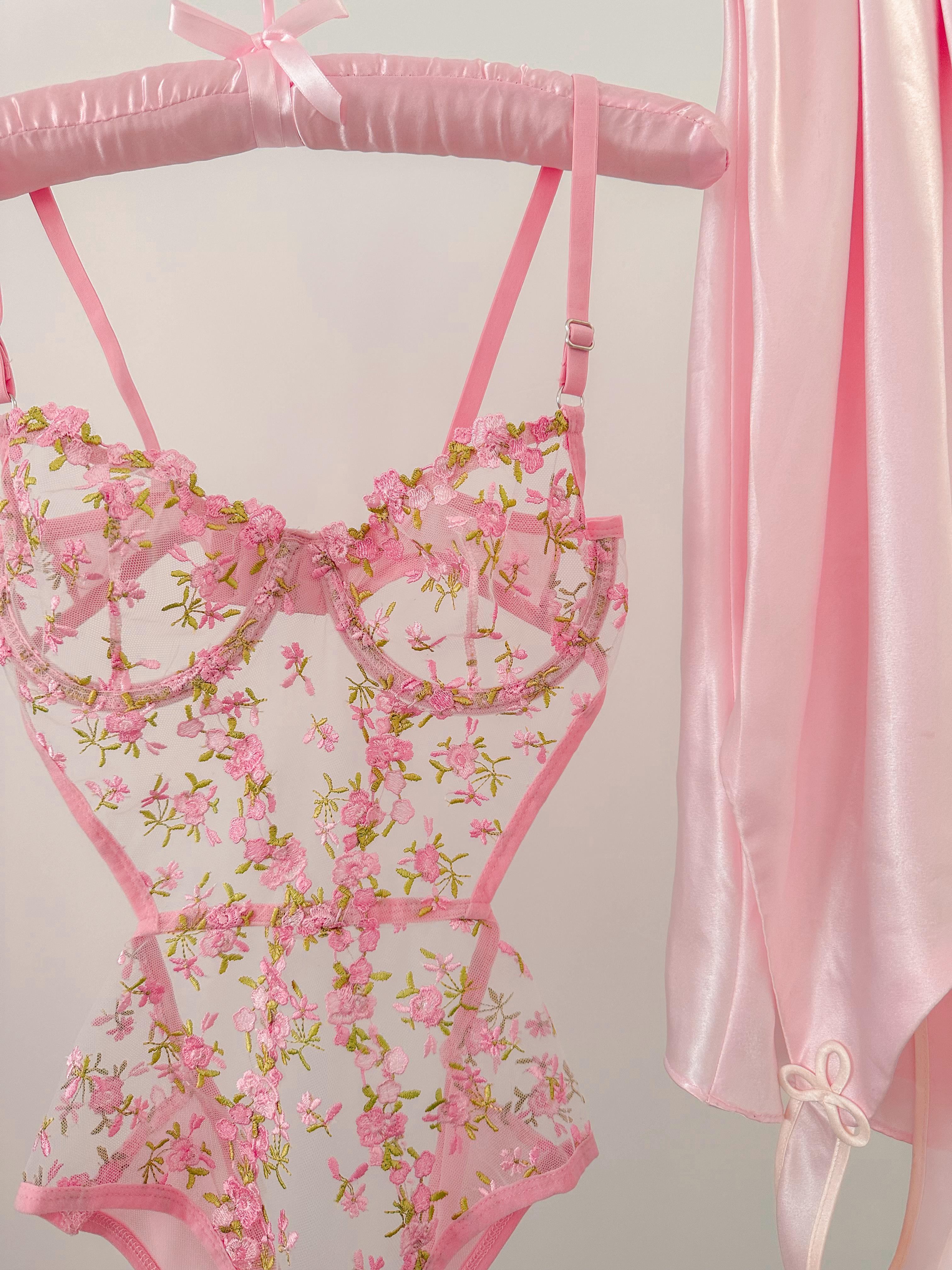 Barbie Floral Pink Balenli Bodysuit